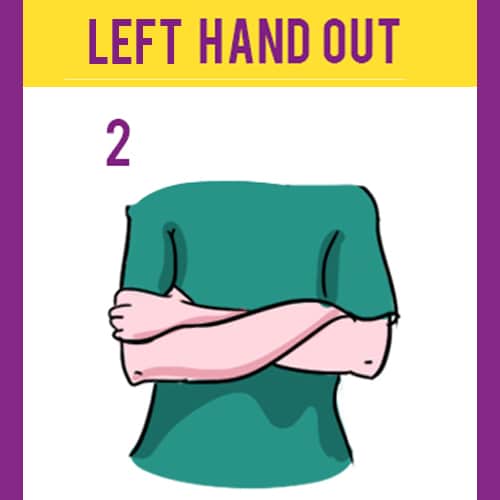 Тест: то, как вы скрещиваете руки, раскрывает особенности вашей личности