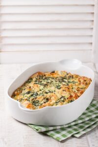 Картофельная запеканка с мясным фаршем, приготовленная в духовке l6atvvsxpha61tqp7v